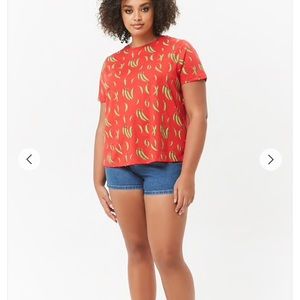 Jalapeño pepper print tee